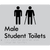 Male Student Toilets with Ambulant Cubicle