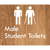 Male Student Toilets with Ambulant Cubicle