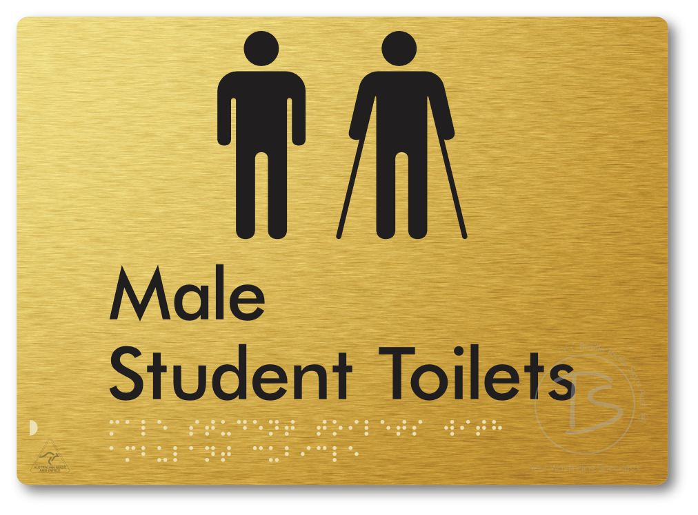 Male Student Toilets with Ambulant Cubicle
