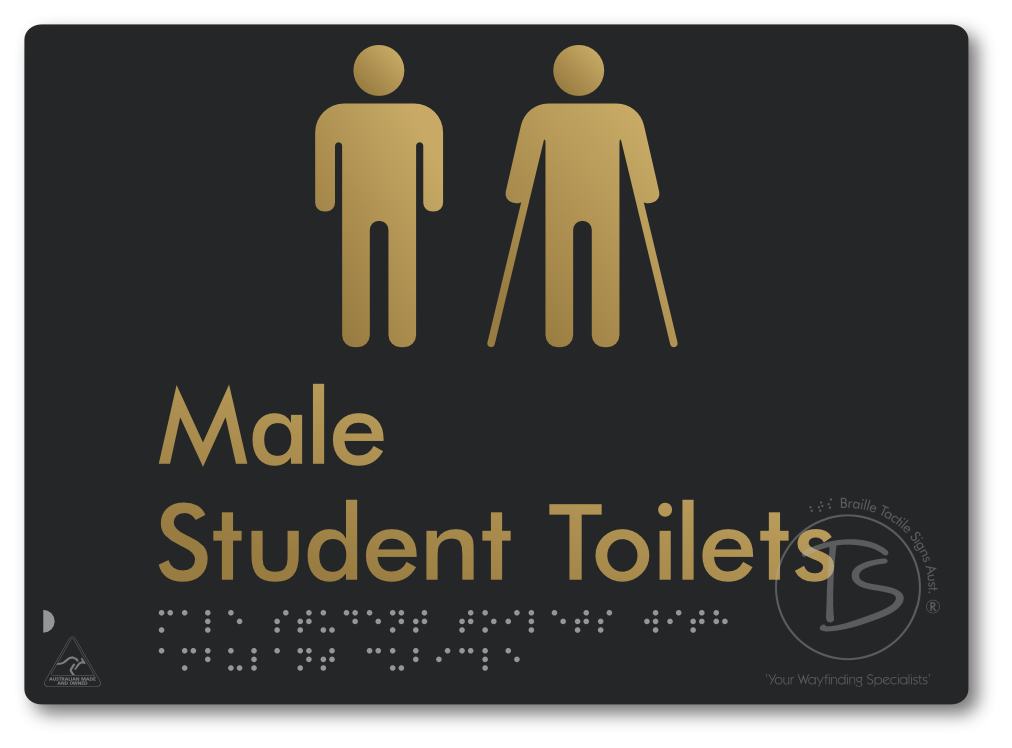 Male Student Toilets with Ambulant Cubicle
