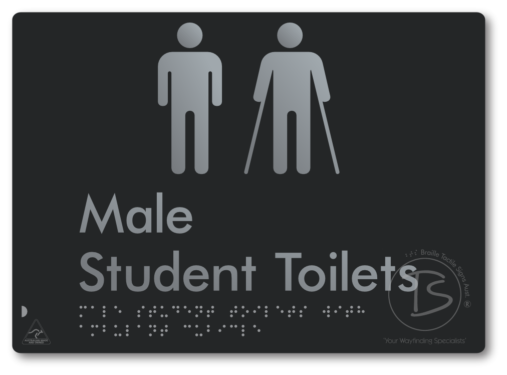 Male Student Toilets with Ambulant Cubicle