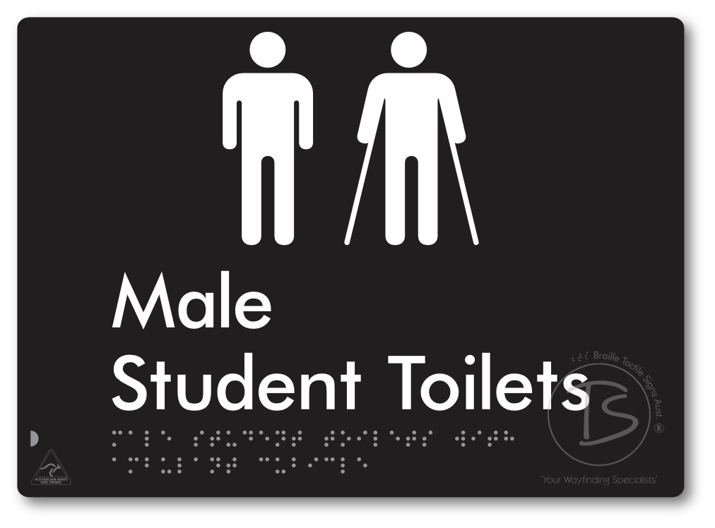 Male Student Toilets with Ambulant Cubicle
