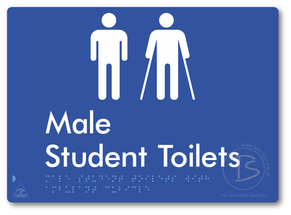 Male Student Toilets with Ambulant Cubicle