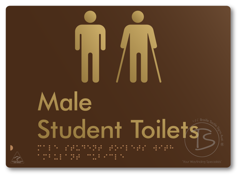 Male Student Toilets with Ambulant Cubicle