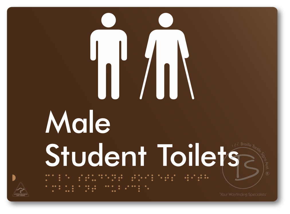 Male Student Toilets with Ambulant Cubicle