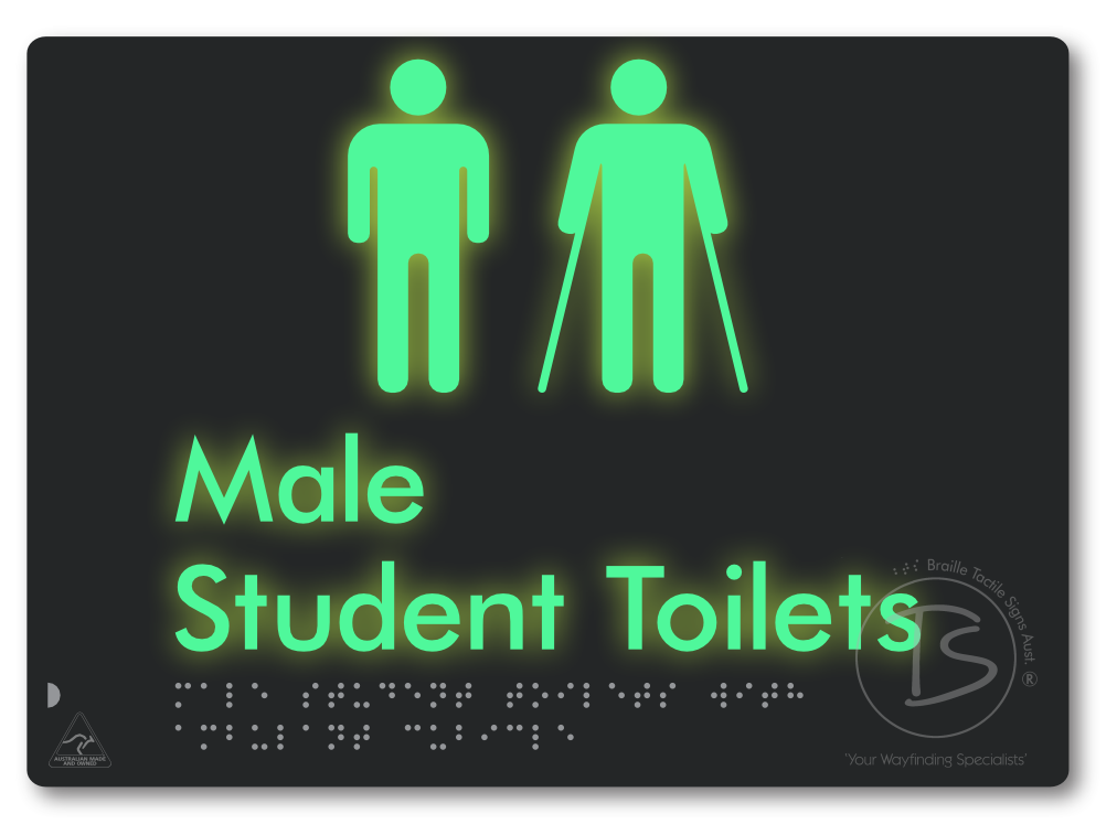 Male Student Toilets with Ambulant Cubicle