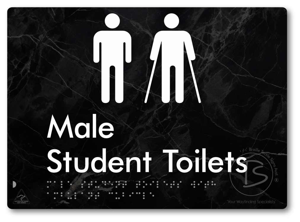 Male Student Toilets with Ambulant Cubicle
