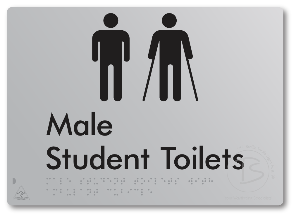 Male Student Toilets with Ambulant Cubicle