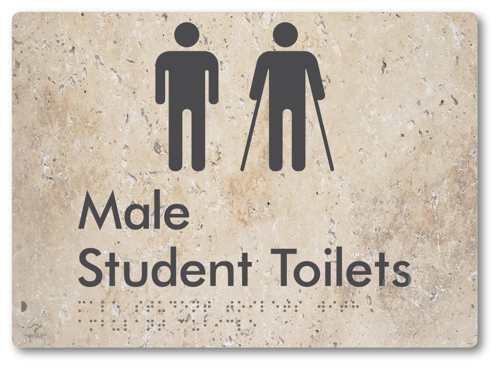 Male Student Toilets with Ambulant Cubicle