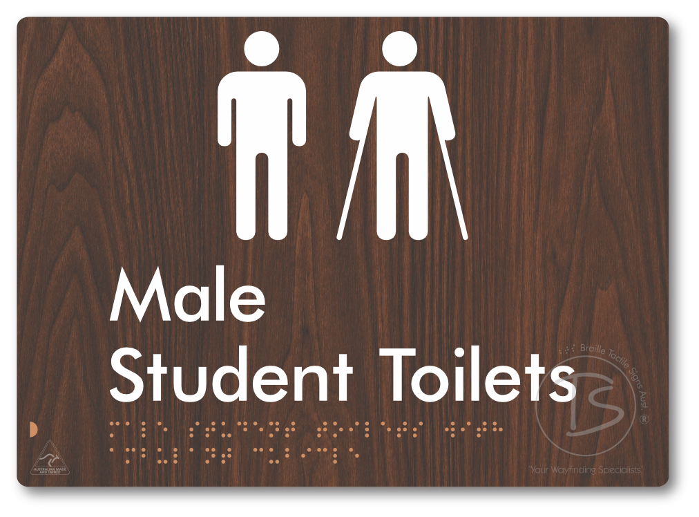 Male Student Toilets with Ambulant Cubicle