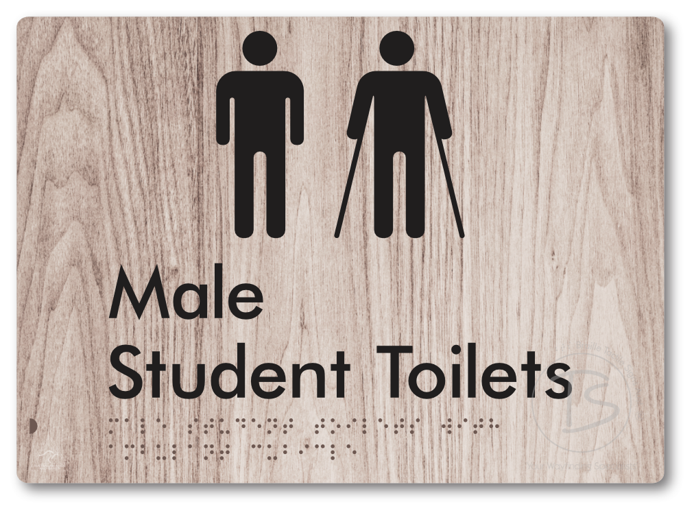 Male Student Toilets with Ambulant Cubicle
