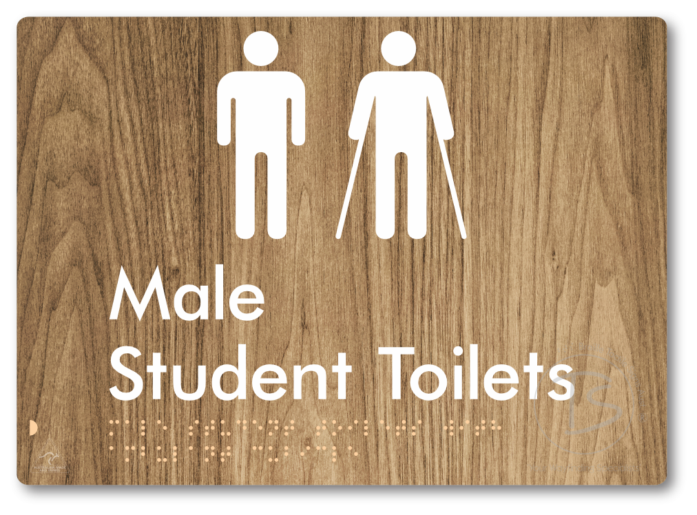 Male Student Toilets with Ambulant Cubicle