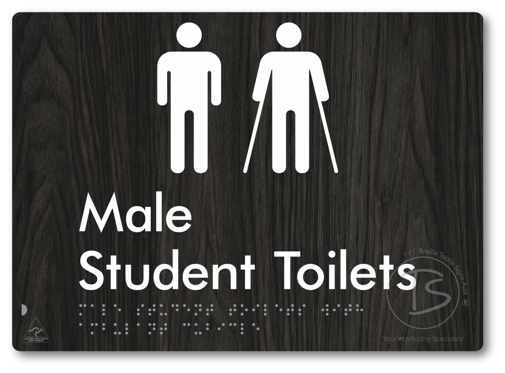 Male Student Toilets with Ambulant Cubicle