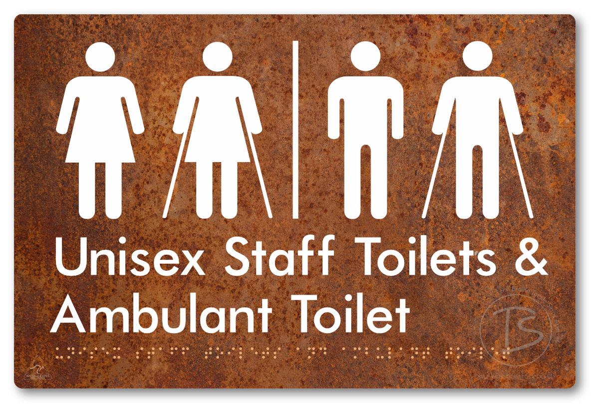 Unisex Staff Toilet and Ambulant Toilet with Airlock