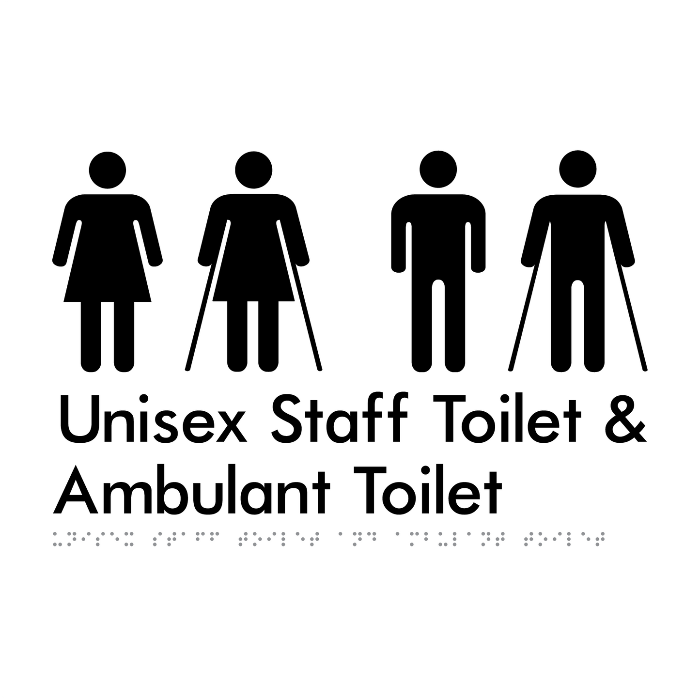 Unisex Staff Toilets and Ambulant Toilet
