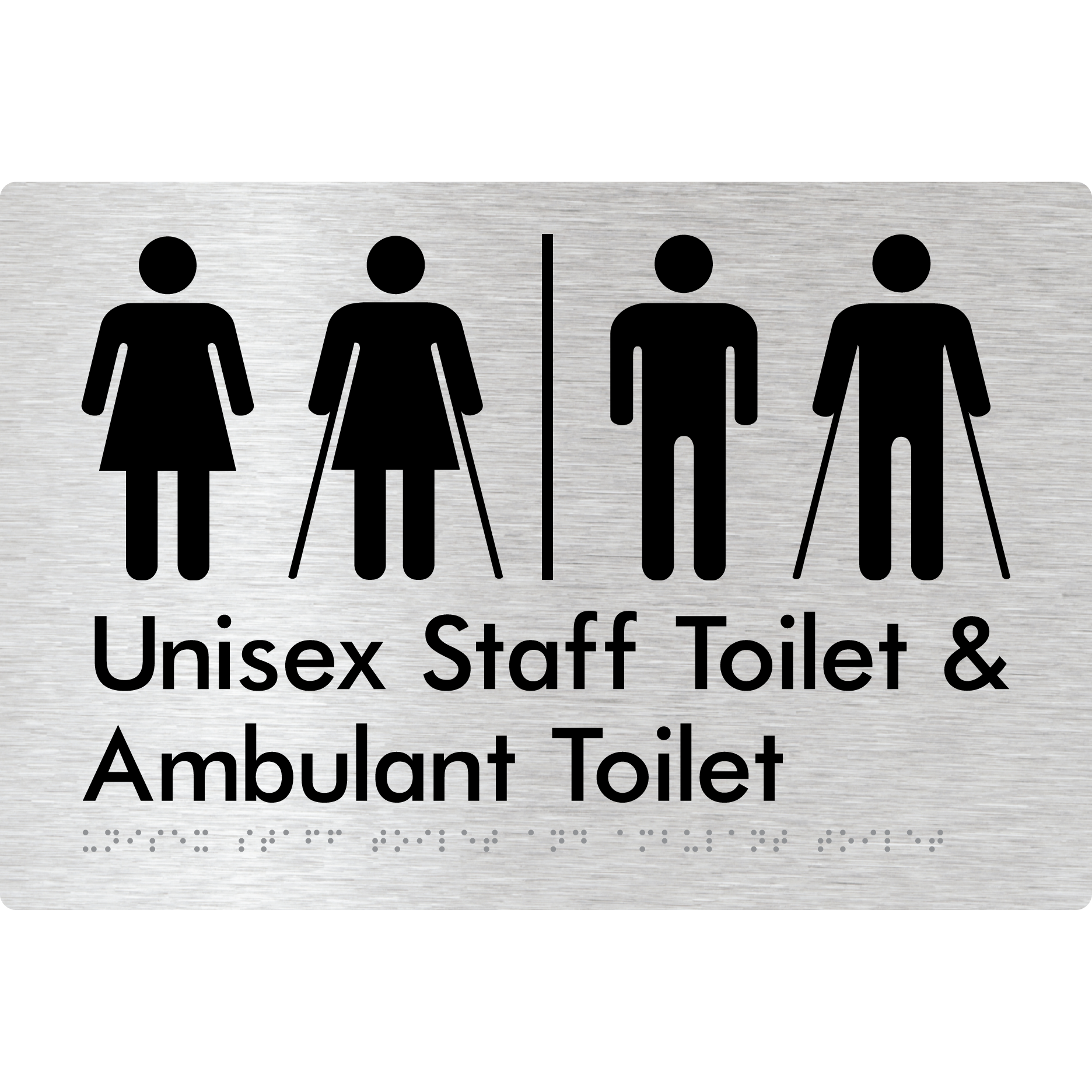 Unisex Staff Toilet and Ambulant Toilet with Airlock