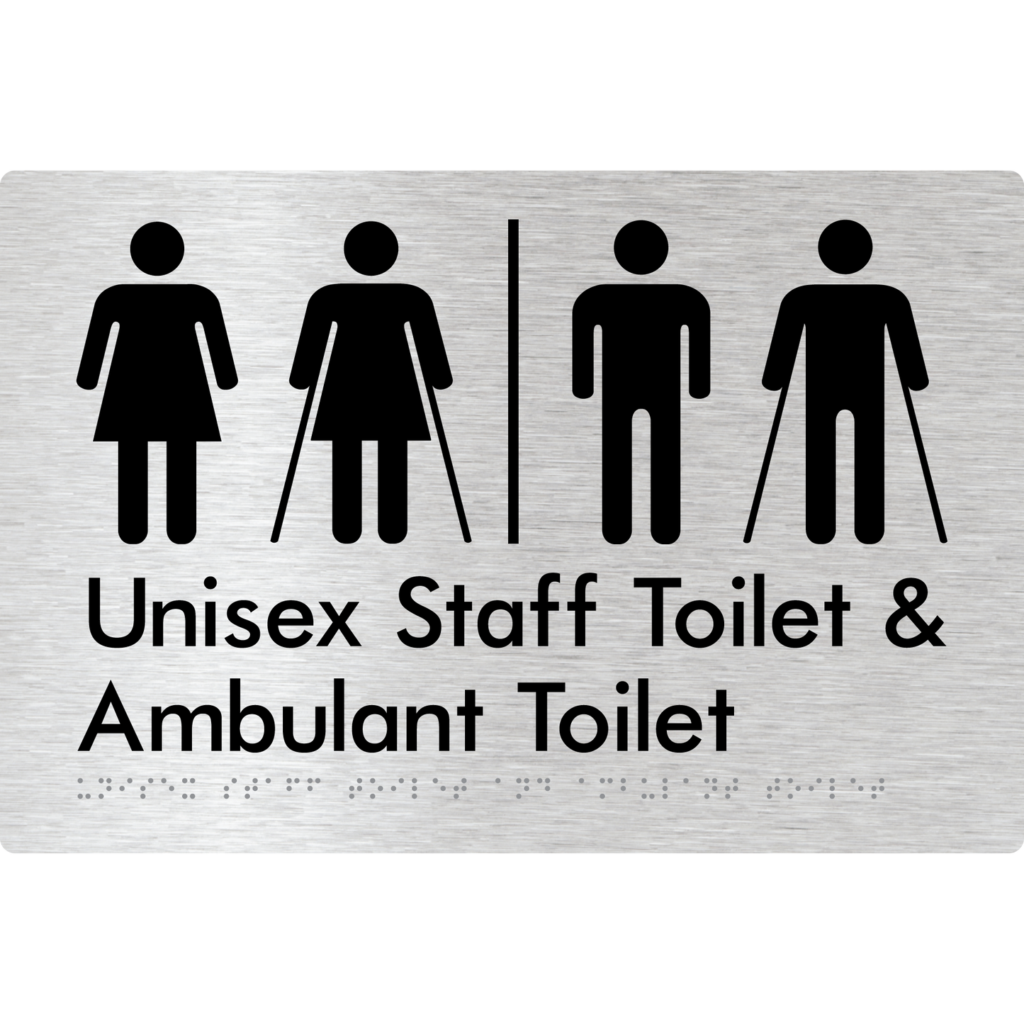 Unisex Staff Toilet and Ambulant Toilet with Airlock