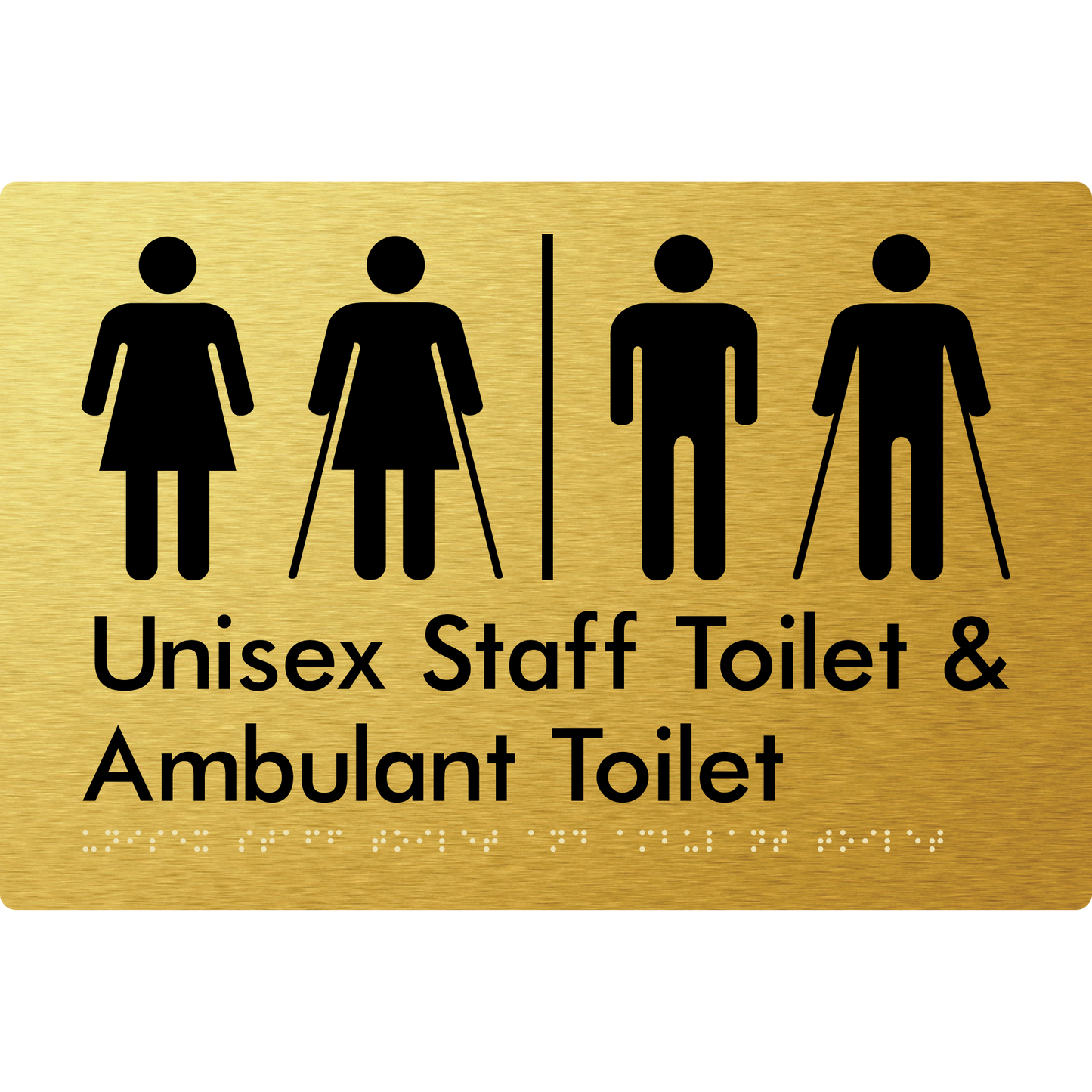 Unisex Staff Toilet and Ambulant Toilet with Airlock