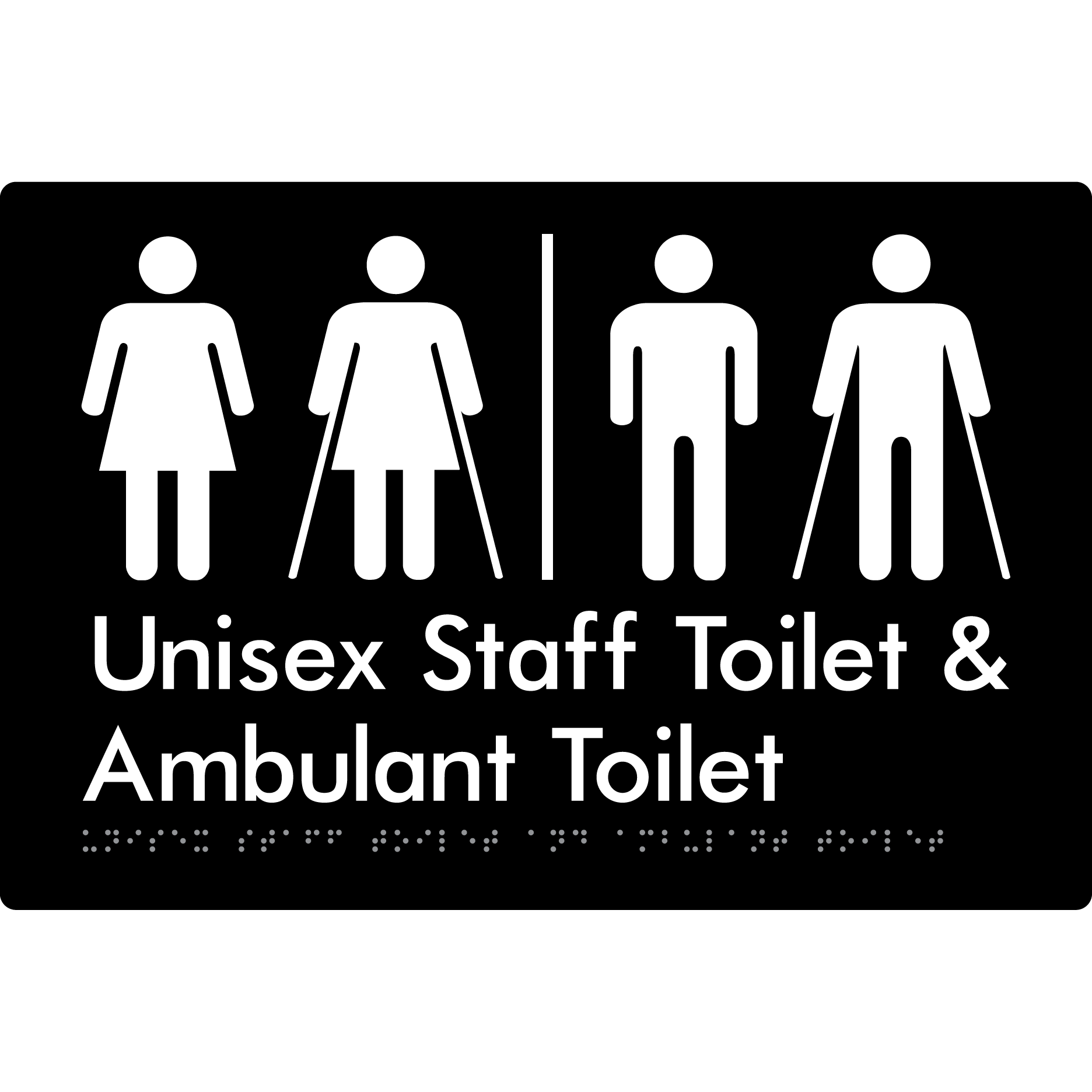 Unisex Staff Toilet and Ambulant Toilet with Airlock