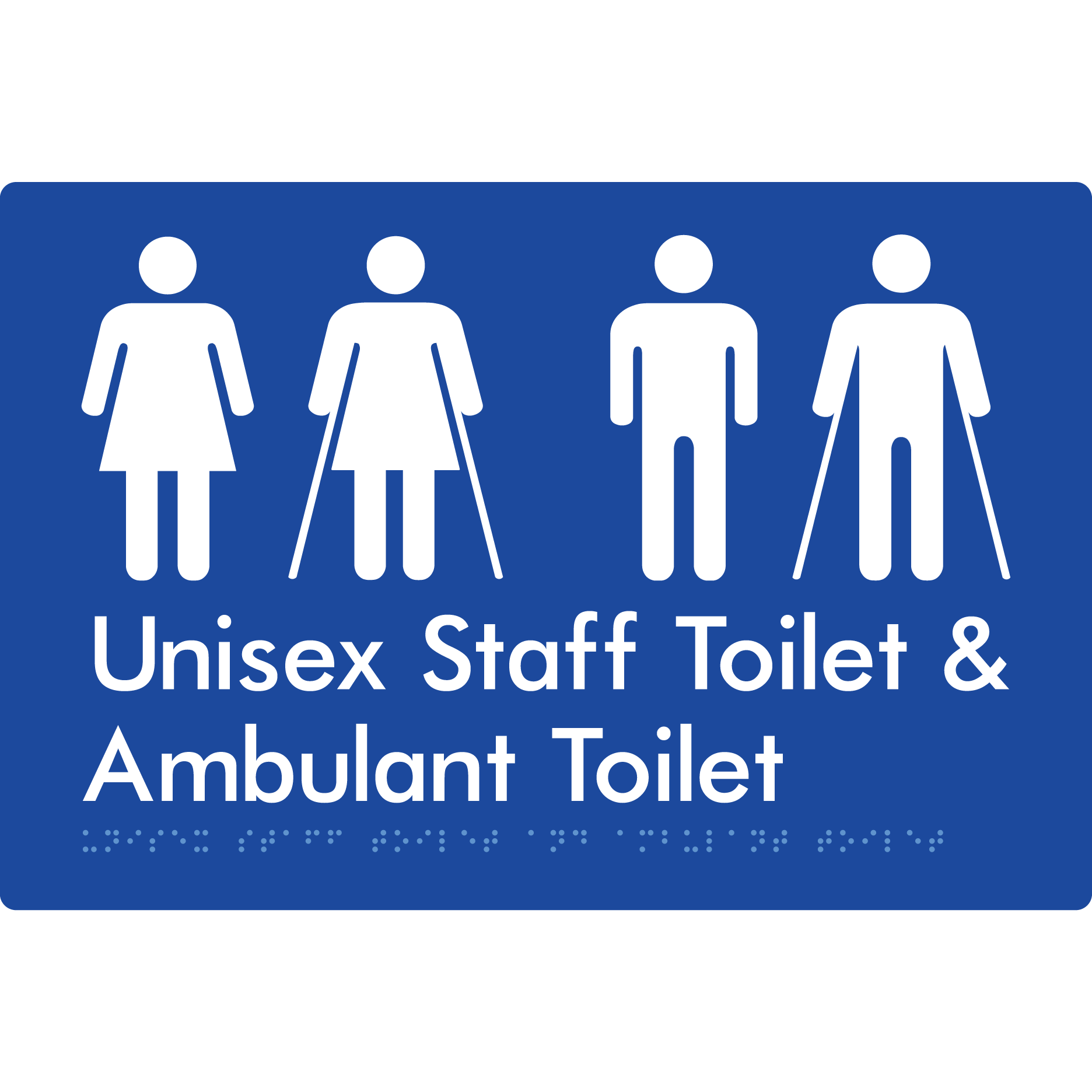 Unisex Staff Toilets and Ambulant Toilet