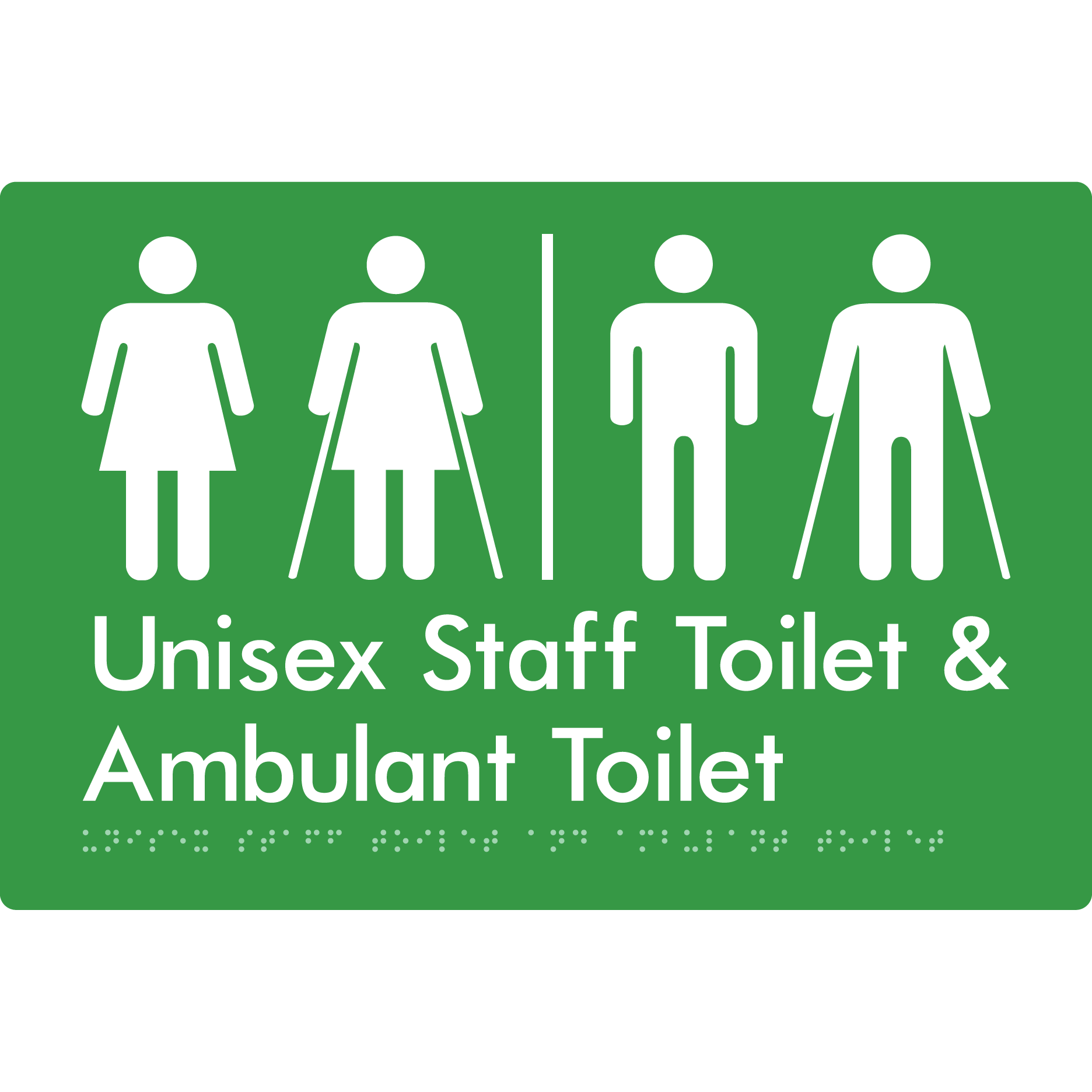 Unisex Staff Toilet and Ambulant Toilet with Airlock