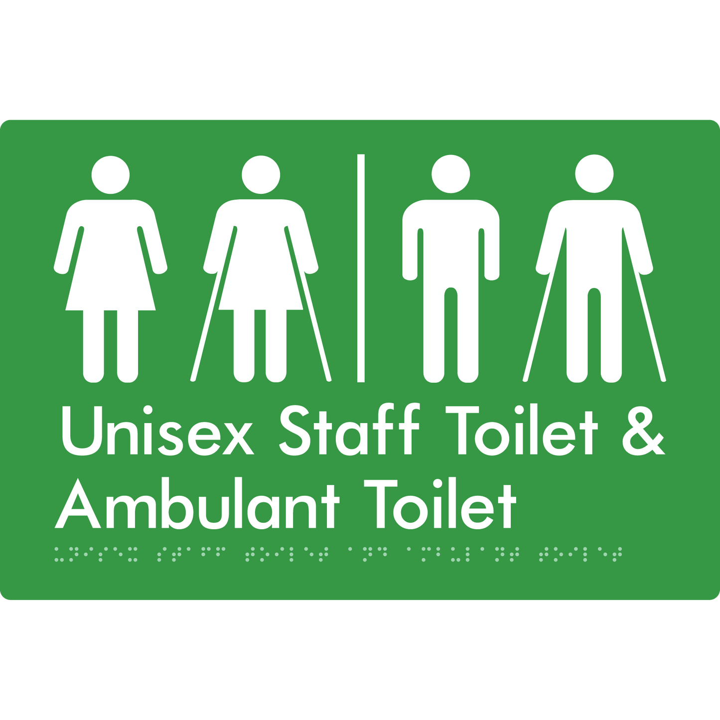 Unisex Staff Toilet and Ambulant Toilet with Airlock