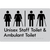 Unisex Staff Toilet and Ambulant Toilet with Airlock