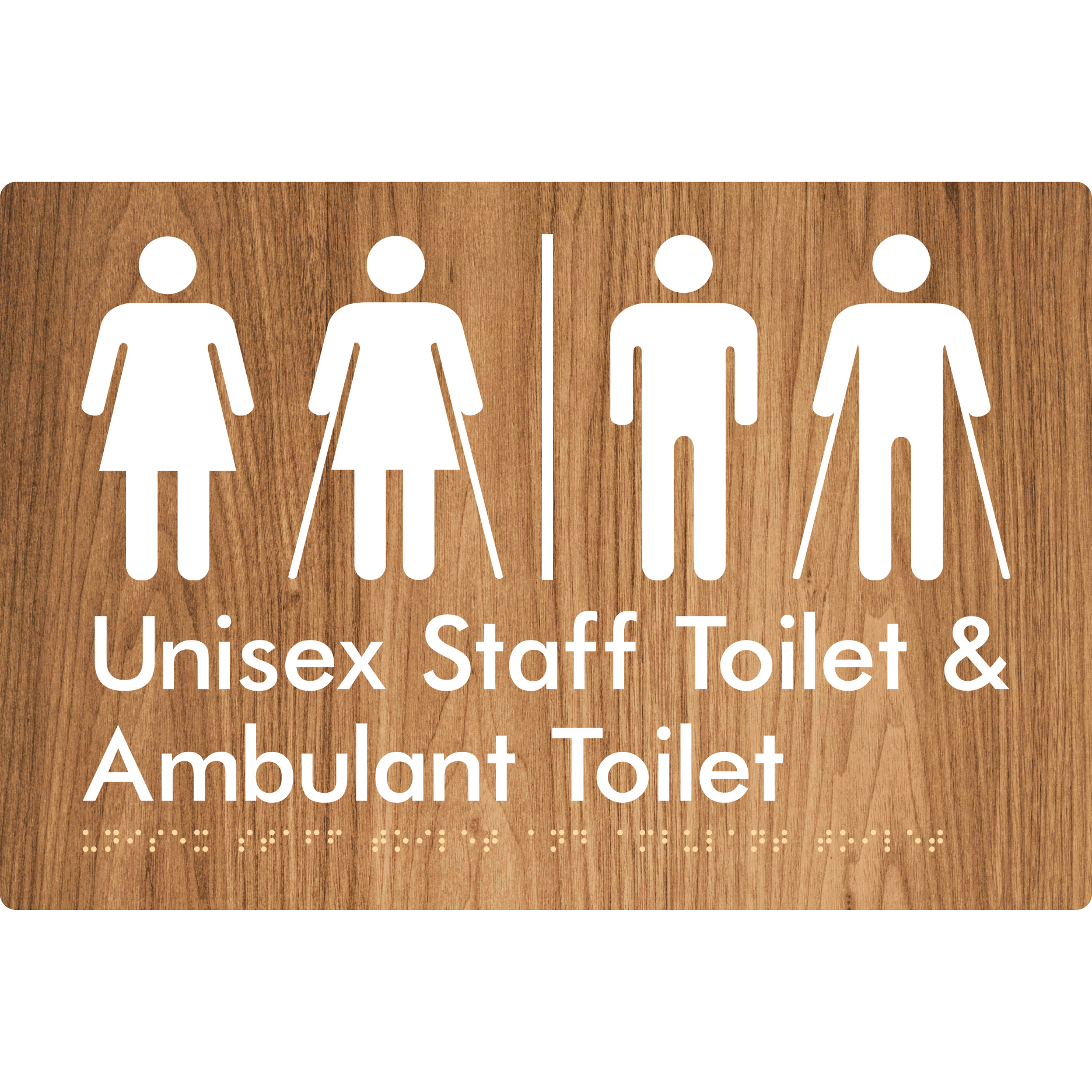Unisex Staff Toilet and Ambulant Toilet with Airlock