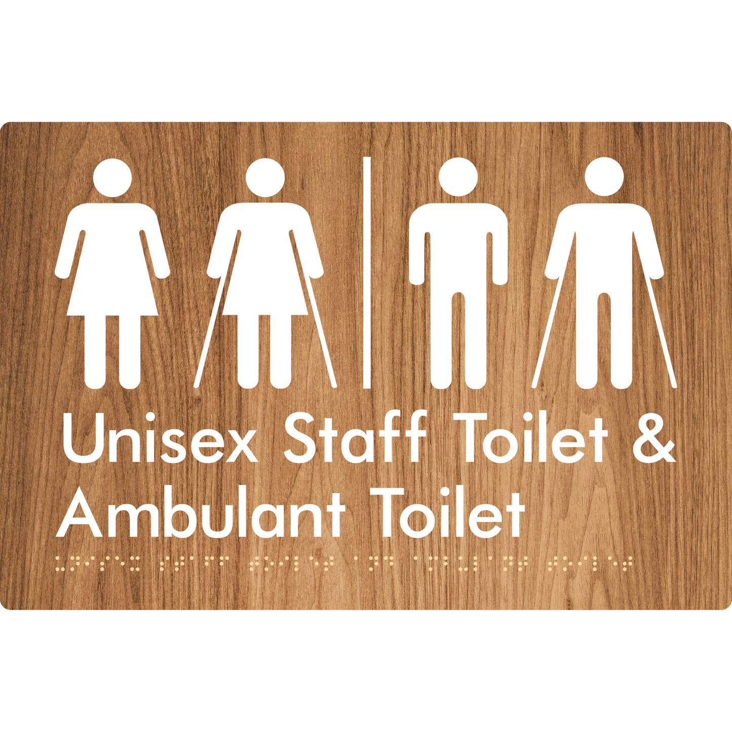 Unisex Staff Toilet and Ambulant Toilet with Airlock