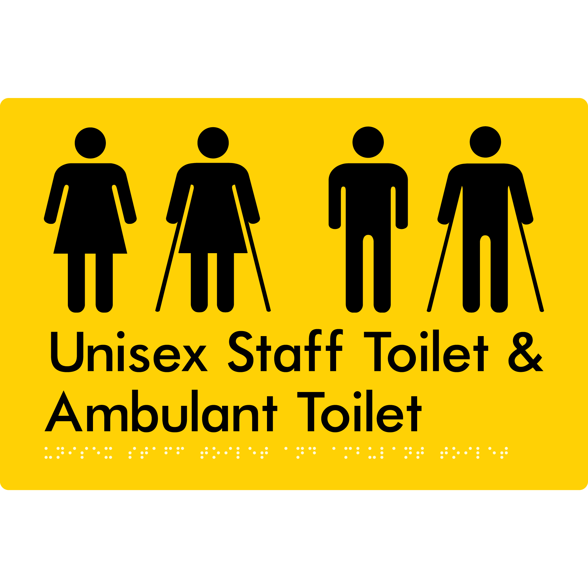 Unisex Staff Toilets and Ambulant Toilet