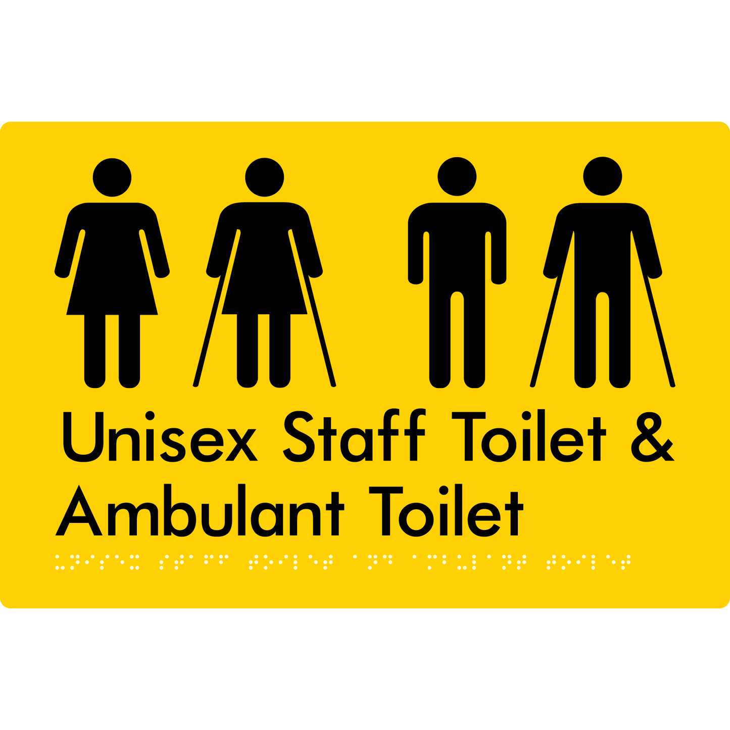 Unisex Staff Toilets and Ambulant Toilet