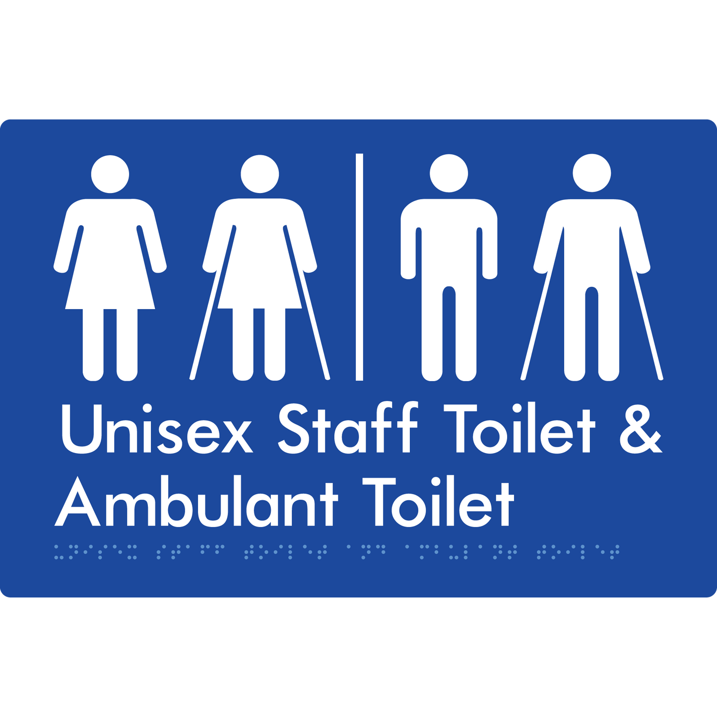Unisex Staff Toilet and Ambulant Toilet with Airlock