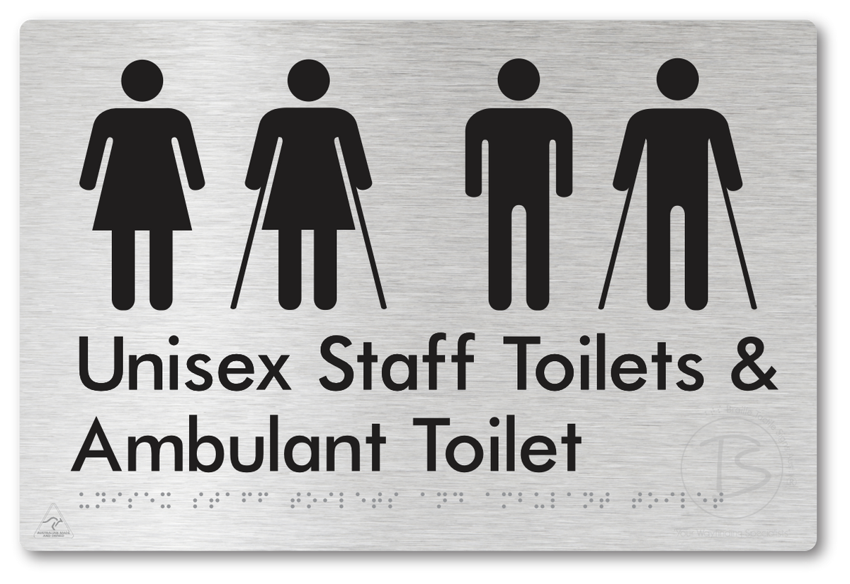 Unisex Staff Toilets and Ambulant Toilet