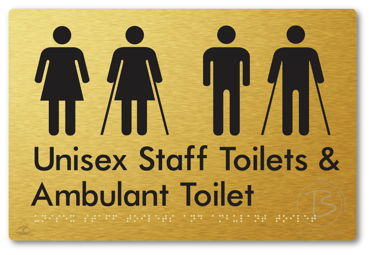 Unisex Staff Toilets and Ambulant Toilet