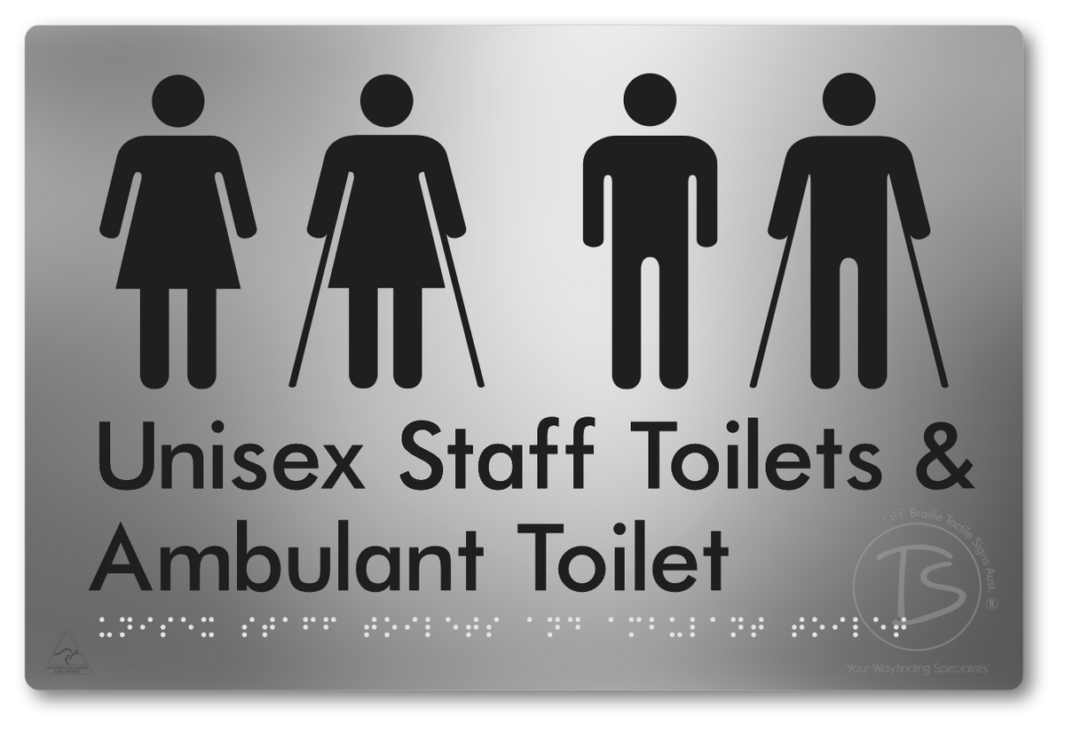 Unisex Staff Toilets and Ambulant Toilet