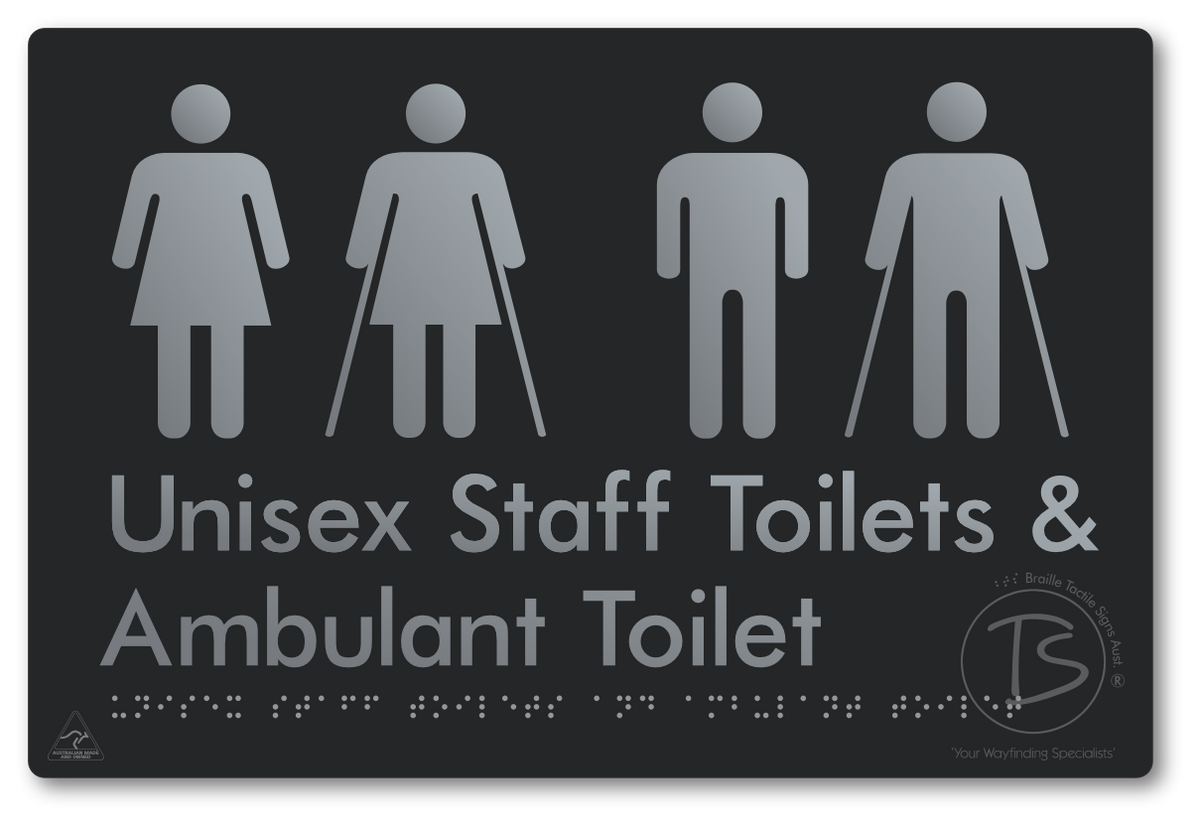 Unisex Staff Toilets and Ambulant Toilet