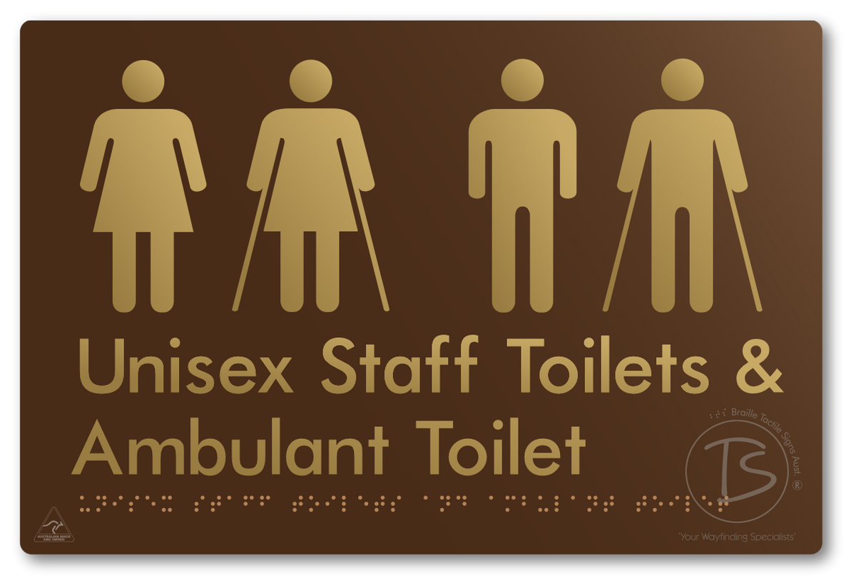 Unisex Staff Toilets and Ambulant Toilet