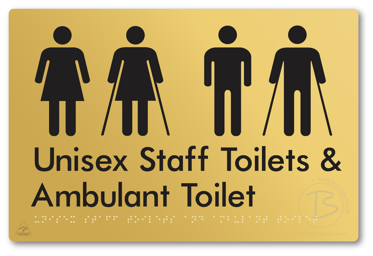 Unisex Staff Toilets and Ambulant Toilet