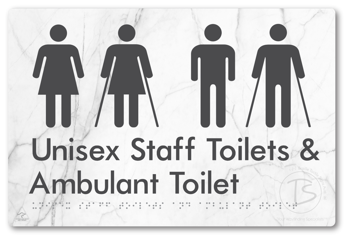 Unisex Staff Toilets and Ambulant Toilet