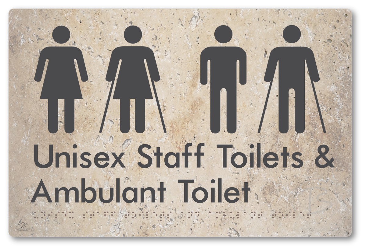Unisex Staff Toilets and Ambulant Toilet
