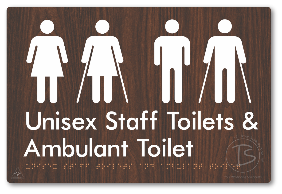 Unisex Staff Toilets and Ambulant Toilet