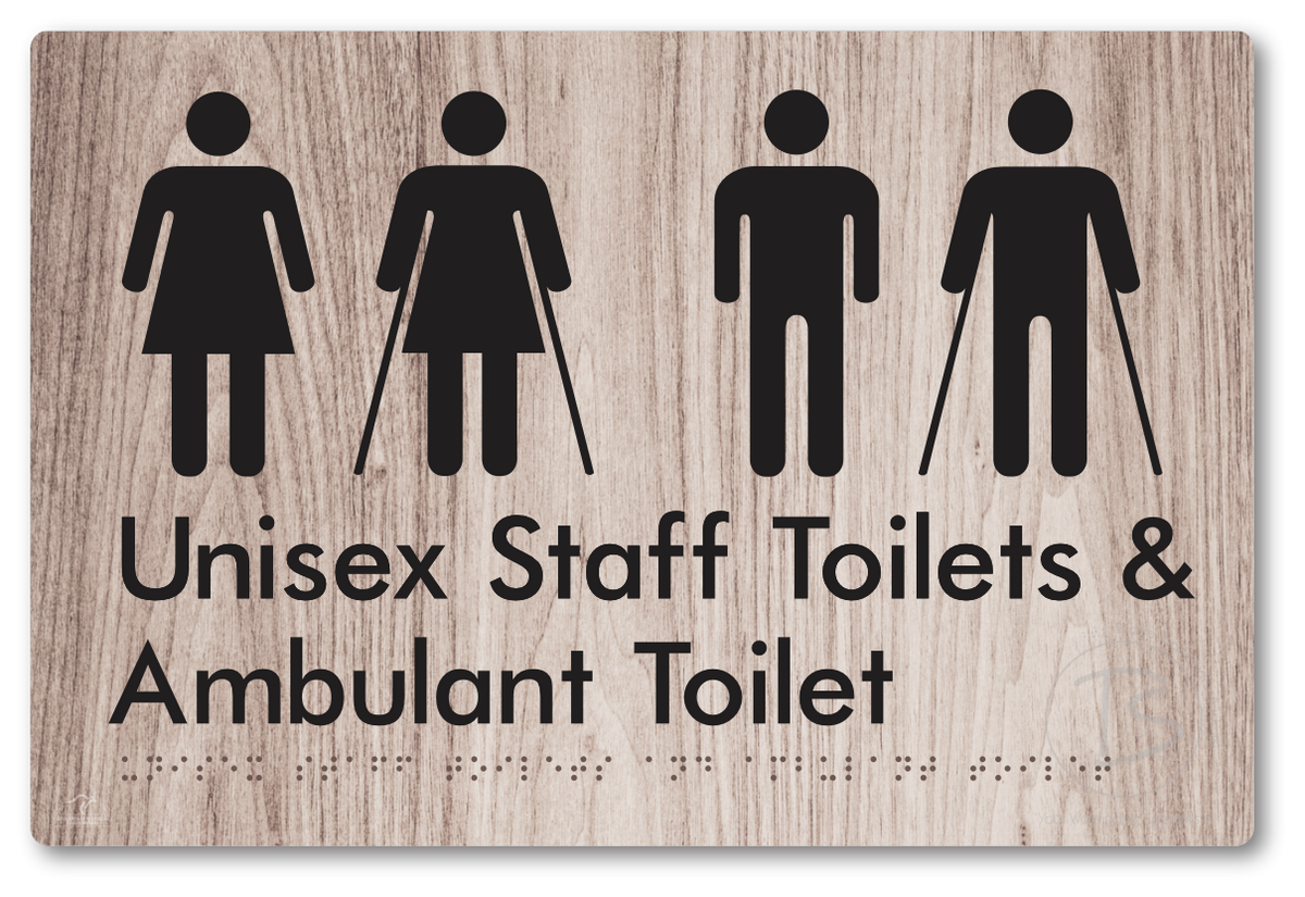 Unisex Staff Toilets and Ambulant Toilet