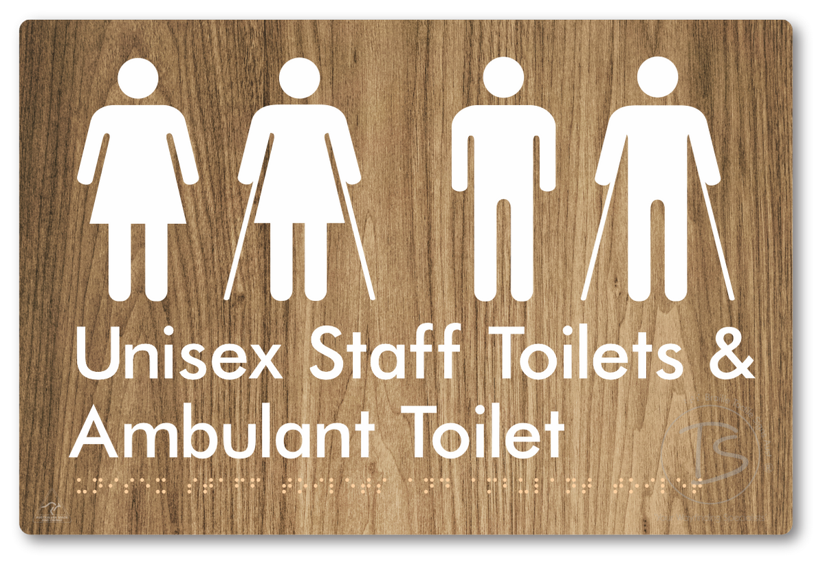 Unisex Staff Toilets and Ambulant Toilet