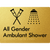 All Gender Ambulant Shower