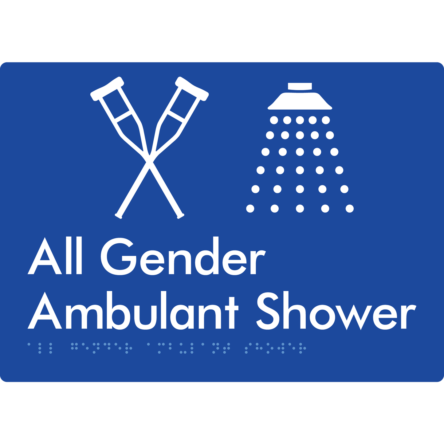 All Gender Ambulant Shower