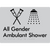 All Gender Ambulant Shower