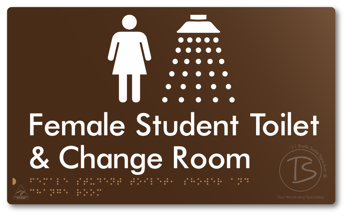 Female Student Toilet, Shower & Change Room