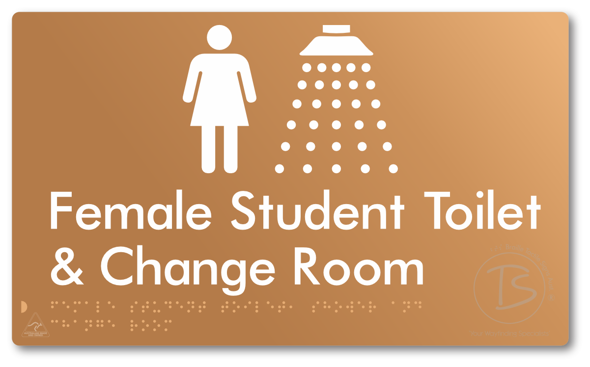 Female Student Toilet, Shower & Change Room