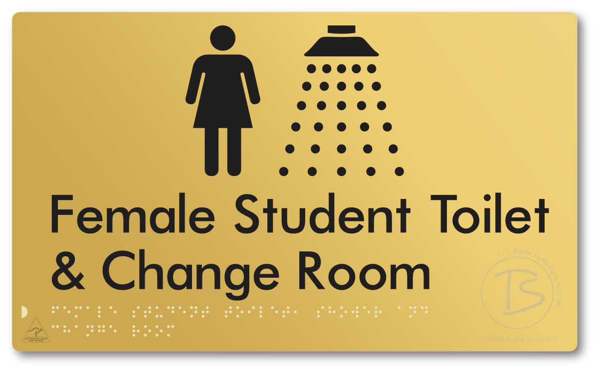 Female Student Toilet, Shower & Change Room