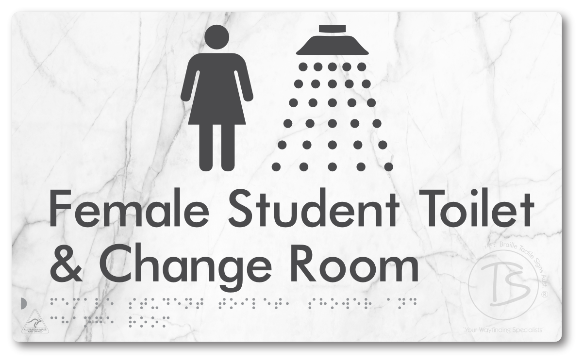 Female Student Toilet, Shower & Change Room